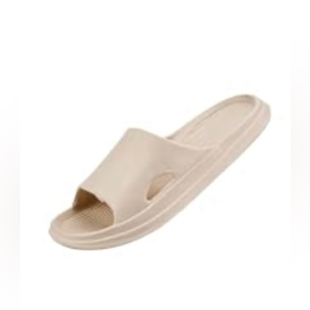 NWT No Label Size (42-43) 9.5-10.5 Khaki Slippers
